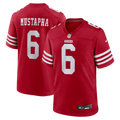 San Francisco 49ers Malik Mustapha Nike Scarlet Game Jersey - product image 1