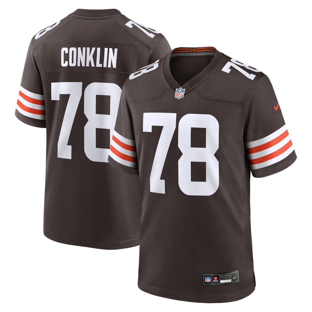 Cleveland Browns Jack Conklin Nike Brown Game Player Jersey - product image 1