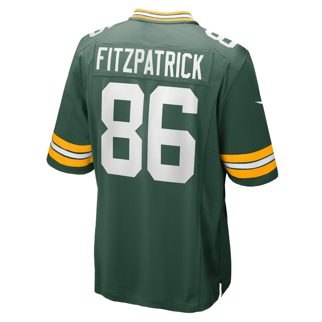 Green Bay Packers John FitzPatrick Nike Green Team Game Jersey - product image 3
