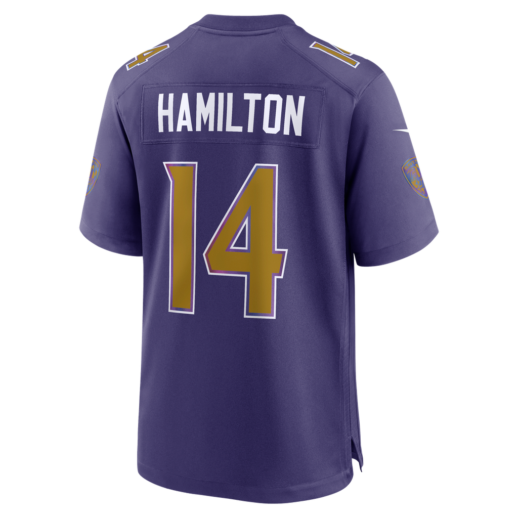 Baltimore Ravens Kyle Hamilton Nike Purple Alternate Game Jersey - product image 22