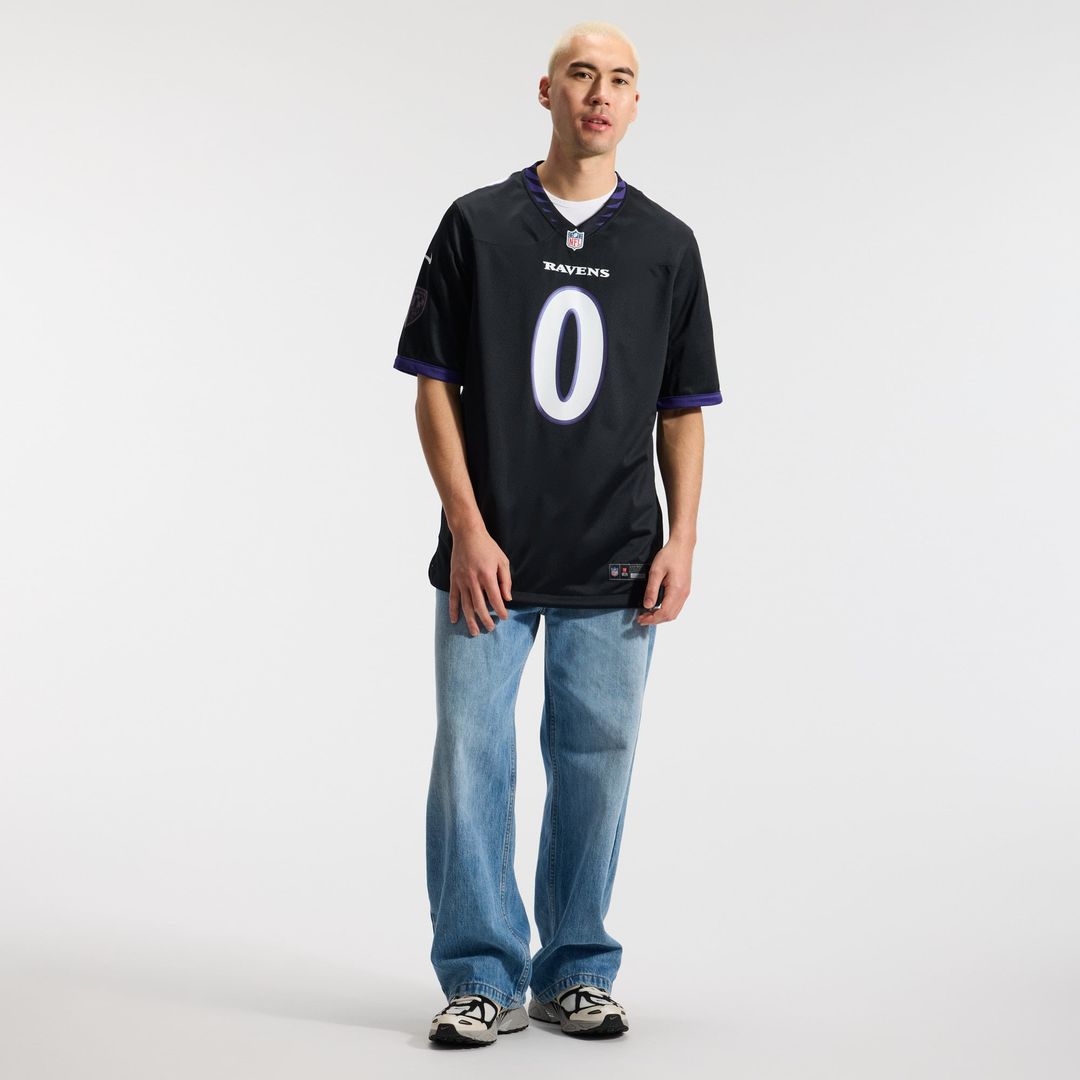 Baltimore Ravens Roquan Smith Nike Purple Alternate Game Jersey - product image 11