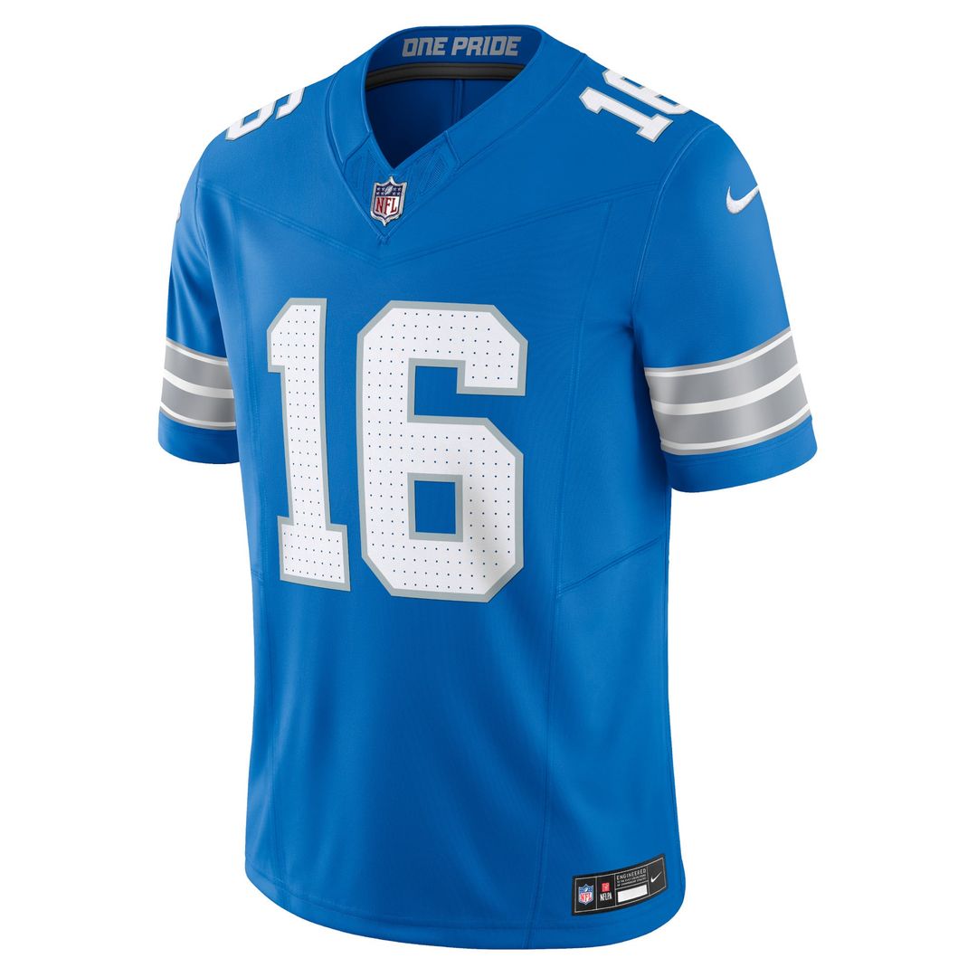 Detroit Lions Jared Goff Nike Blue Vapor F.U.S.E. Limited Jersey - product image 5