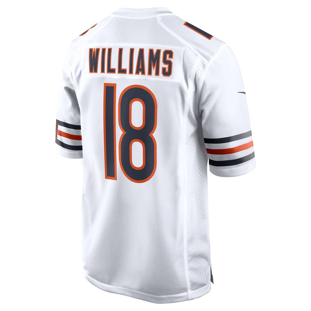 Chicago Bears Caleb Williams Nike White First Round Pick Player Game Jersey - product image 4