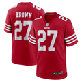San Francisco 49ers Ji'Ayir Brown Nike Scarlet Team Game Jersey - product image 1