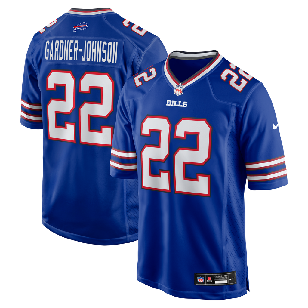 Buffalo Bills Chauncey Gardner-Johnson Nike Royal Team Game Jersey - product image 1