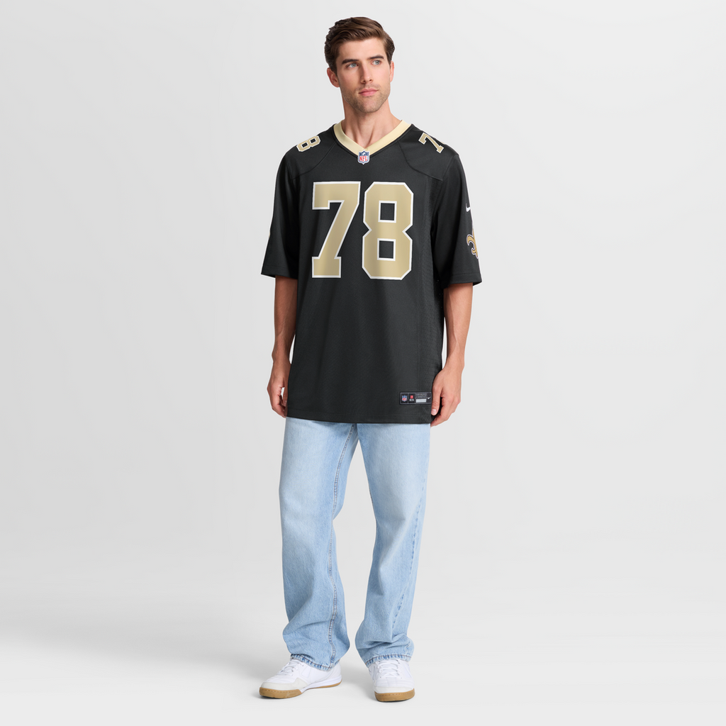 New Orleans Saints Erik Mccoy Nike Black Game Jersey - product image 7