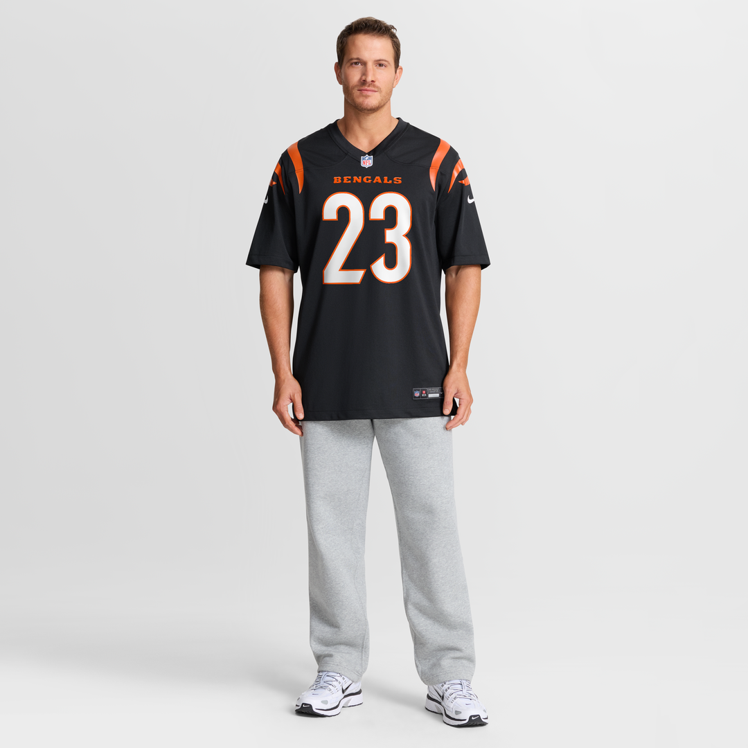 Cincinnati Bengals Daxton Hill Nike Black Player Game Jersey - product image 7