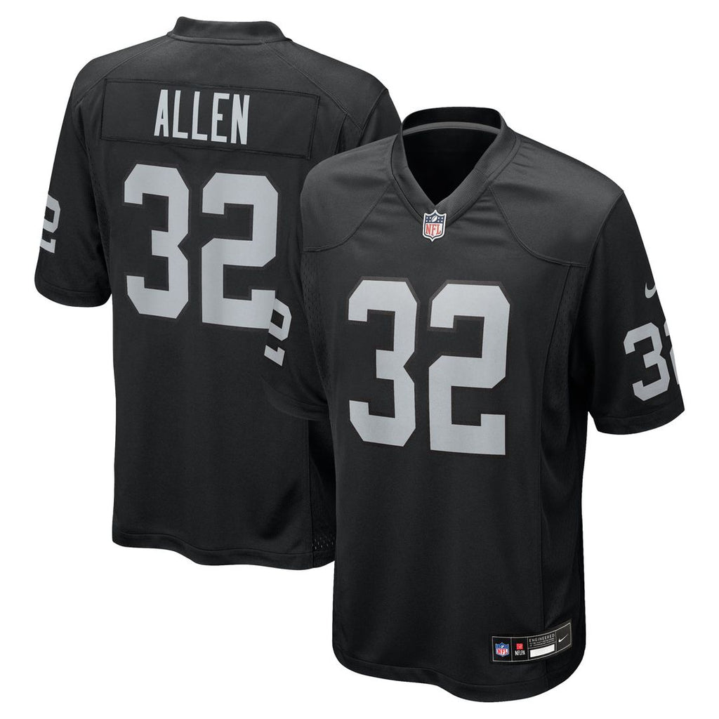 Las Vegas Raiders Marcus Allen Nike Black Game Retired Player Jersey - product image 1