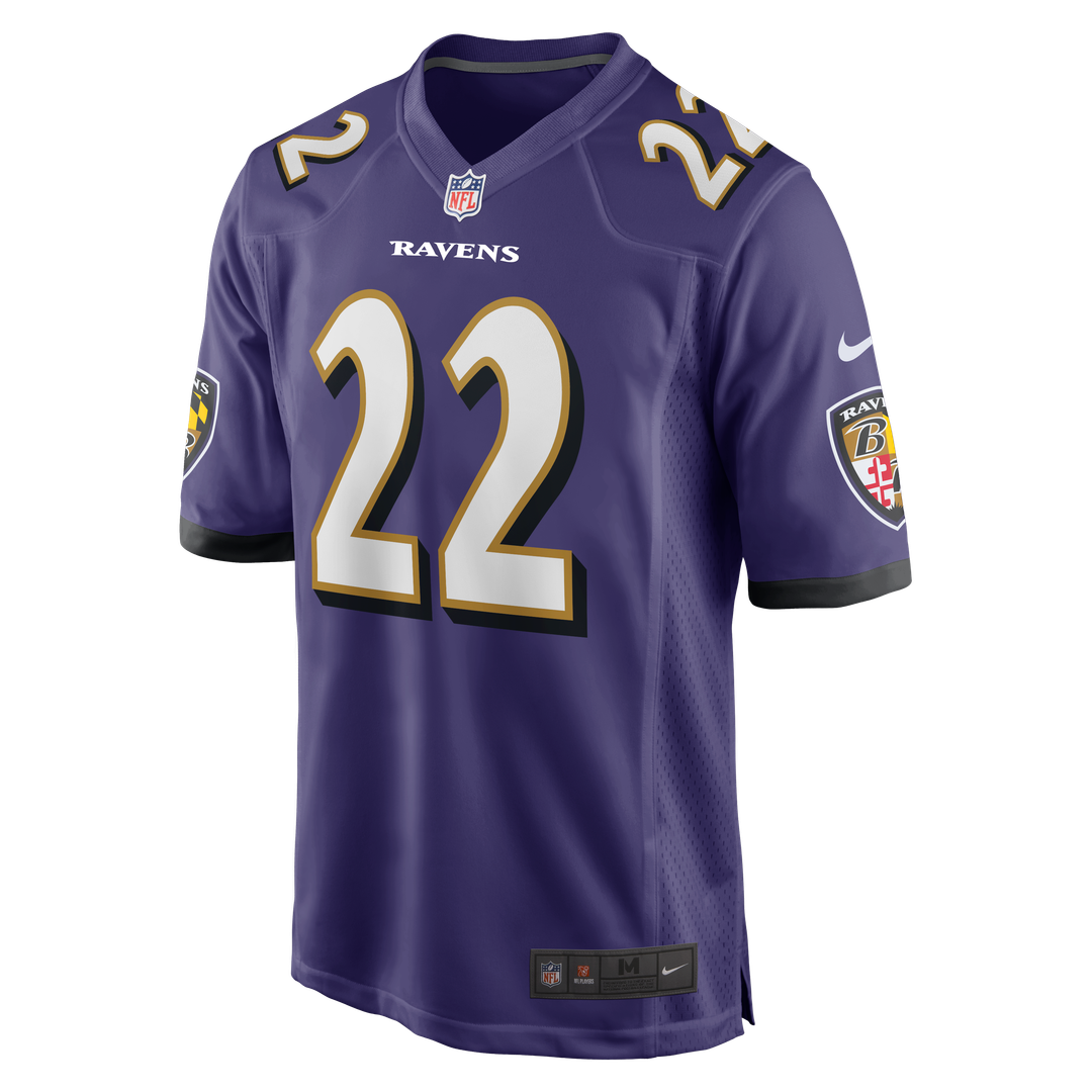 Baltimore Ravens Derrick Henry Nike Purple Game Player Jersey - product image 2