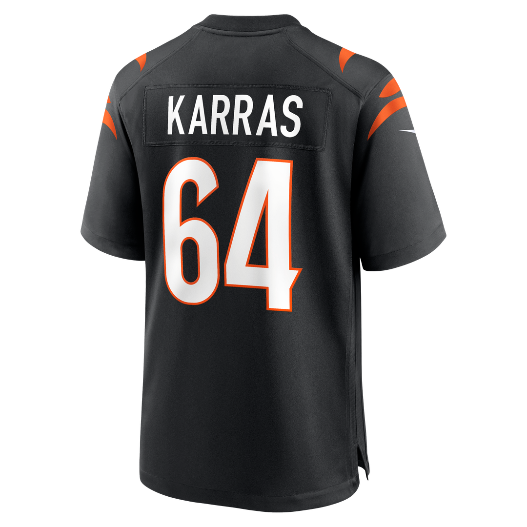 Cincinnati Bengals Ted Karras Nike Black Game Player Jersey - product image 3