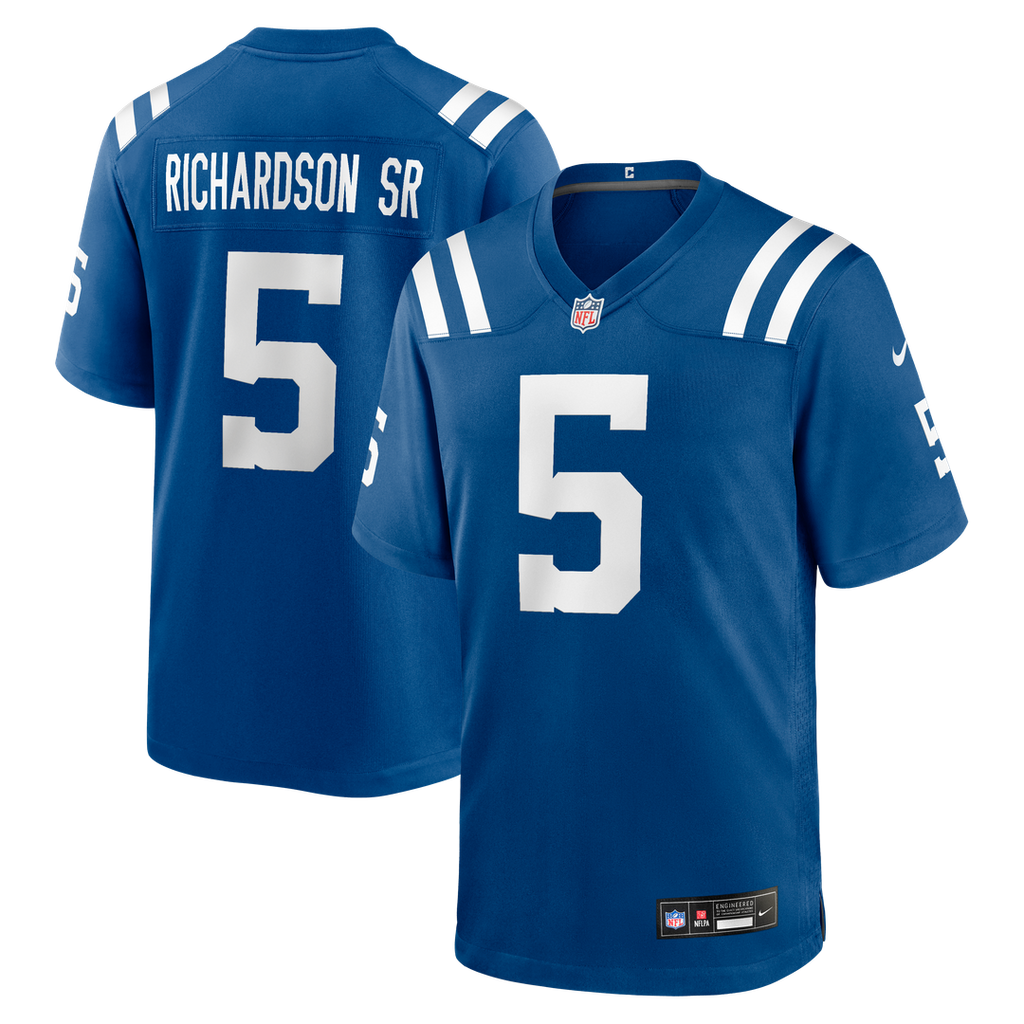 Indianapolis Colts Anthony Richardson Sr. Nike Royal Team Game Jersey - product image 1