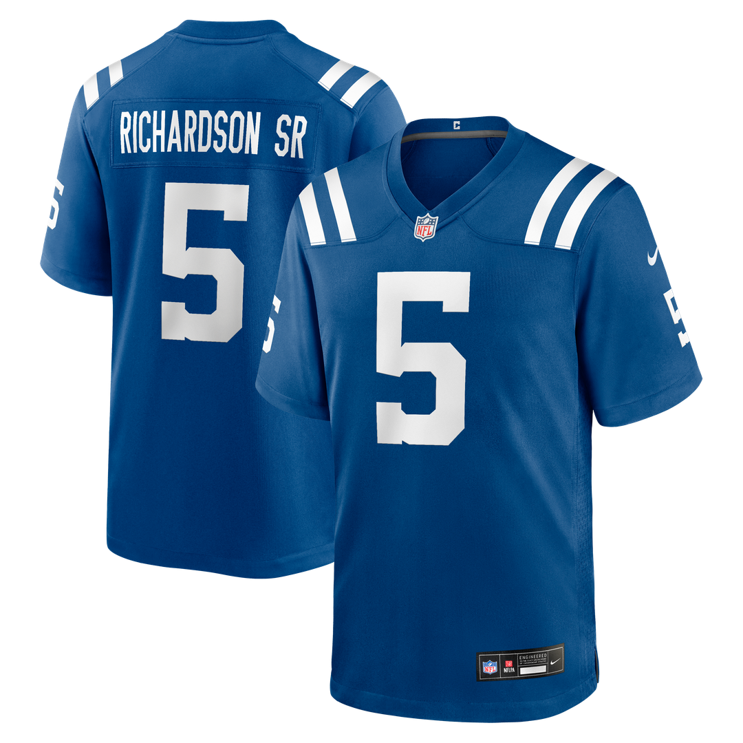 Indianapolis Colts Anthony Richardson Sr. Nike Royal Team Game Jersey - product image 1