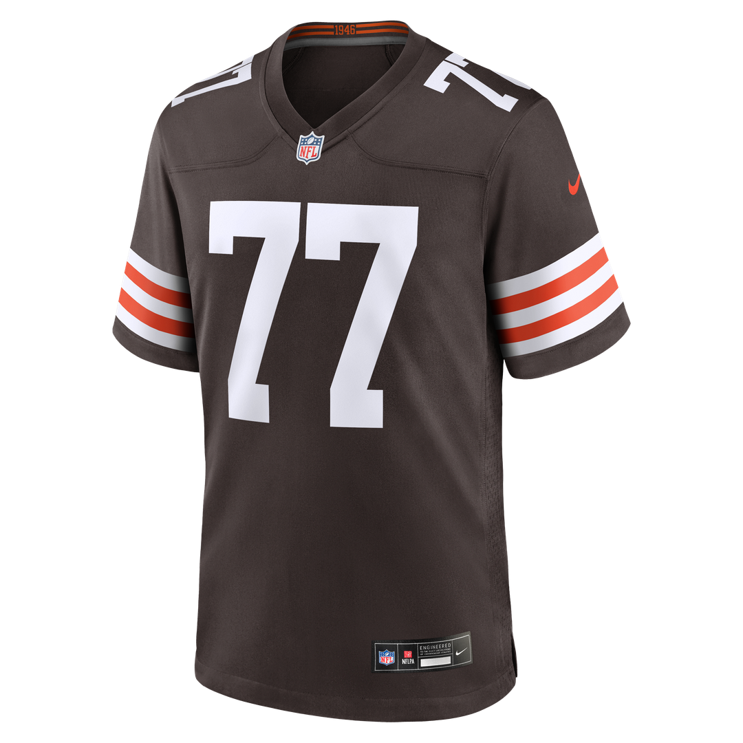 Cleveland Browns Zion Johnson Nike Brown Team Game Jersey - product image 2