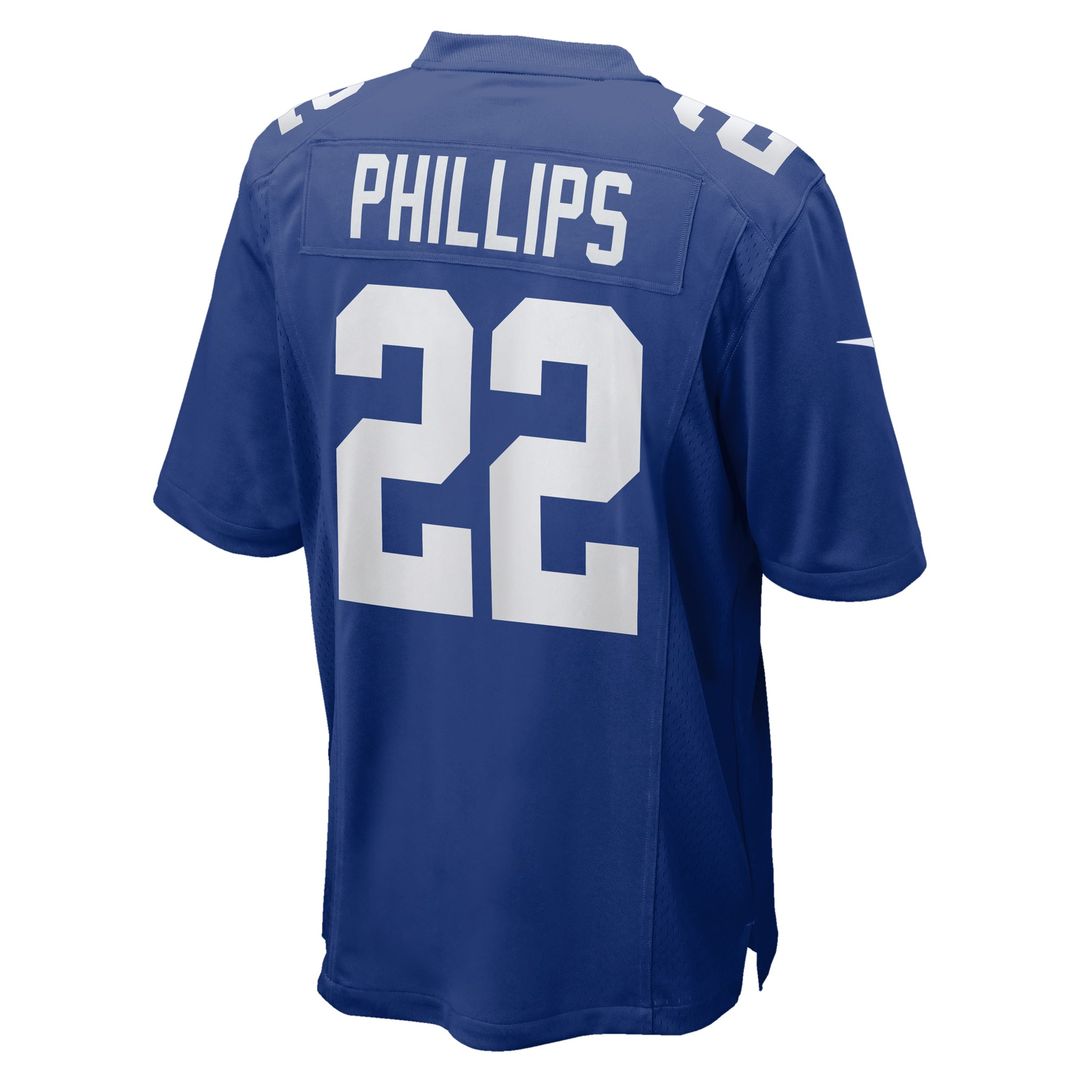 New York Giants Dru Phillips Nike Royal Team Game Jersey - product image 3