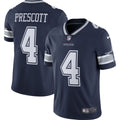 Dallas Cowboys Dak Prescott Nike Navy Vapor Limited Player Jersey - product image 4