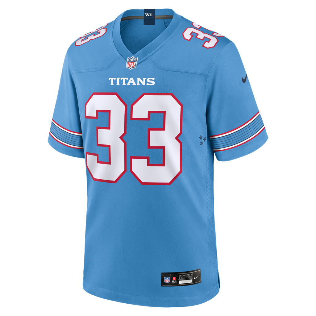 Tennessee Titans Cedric Gray Nike Light Blue Game Jersey - product image 2
