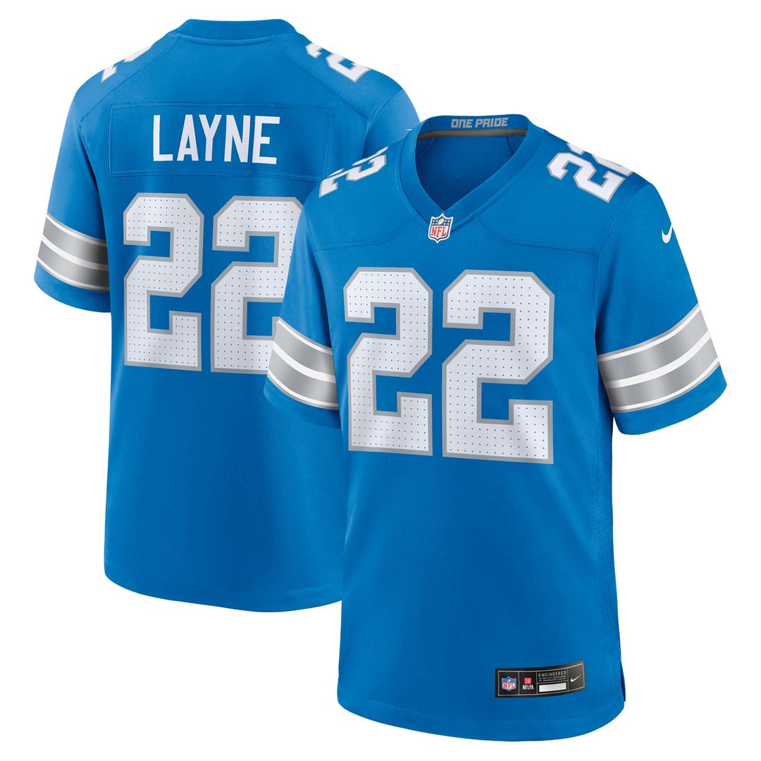 Detroit Lions Bobby Layne Nike Blue Retired Player Game Jersey - product image 1