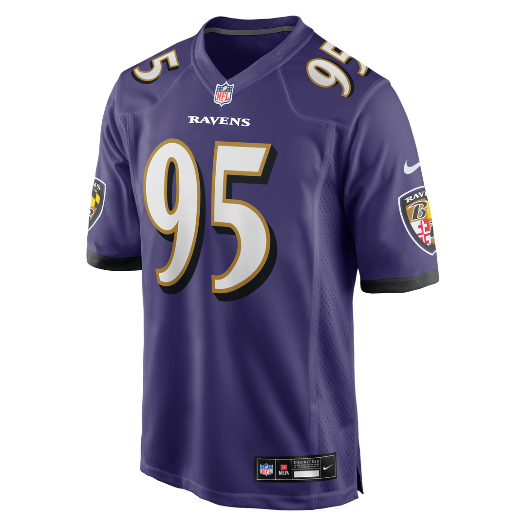 Baltimore Ravens Tavius Robinson Nike Purple Team Game Jersey - product image 2