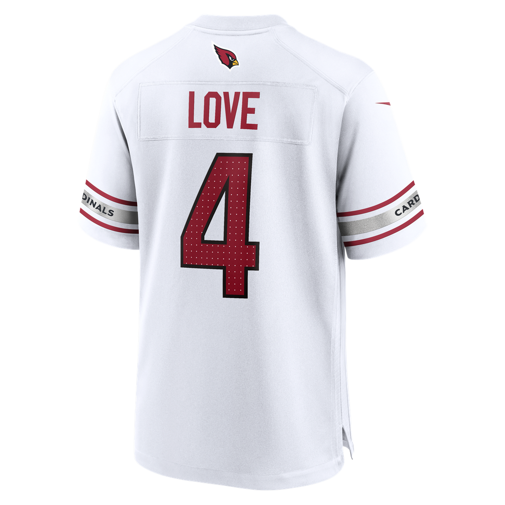 Arizona Cardinals Jeremiyah Love Nike White Game Player Jersey - product image 6