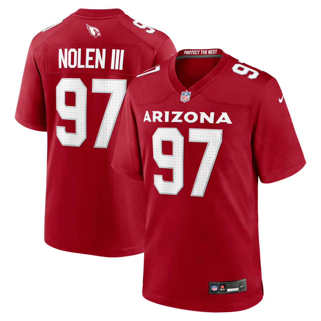 Arizona Cardinals Walter Nolen Nike Cardinal Game Player Jersey - product image 1