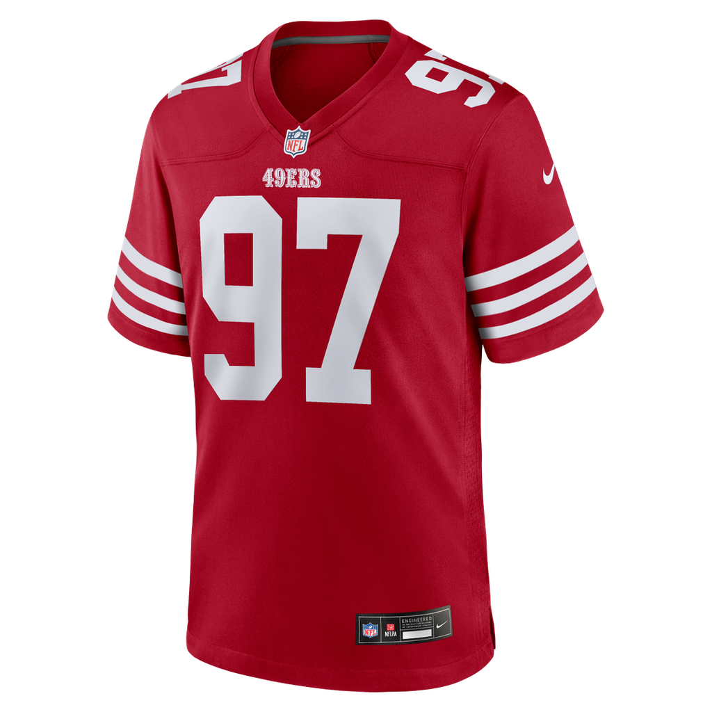 San Francisco 49ers Nick Bosa Nike White Player Game Jersey - product image 8