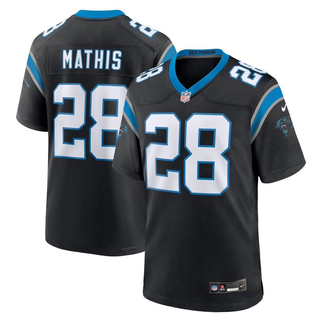 Carolina Panthers Damarri Mathis Nike Black Team Game Jersey - product image 1