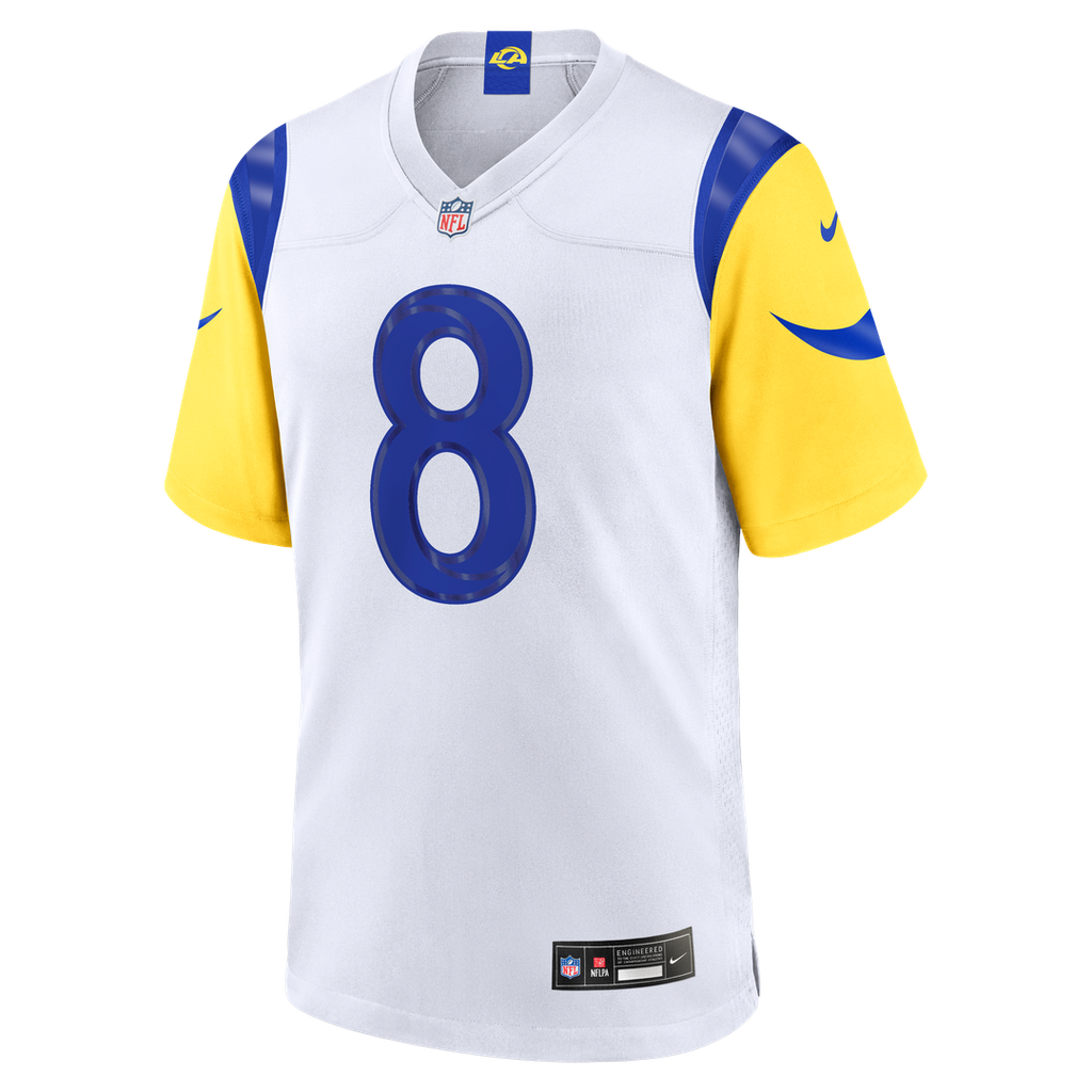 Los Angeles Rams Jared Verse Nike White White Game Player Jersey - product image 7