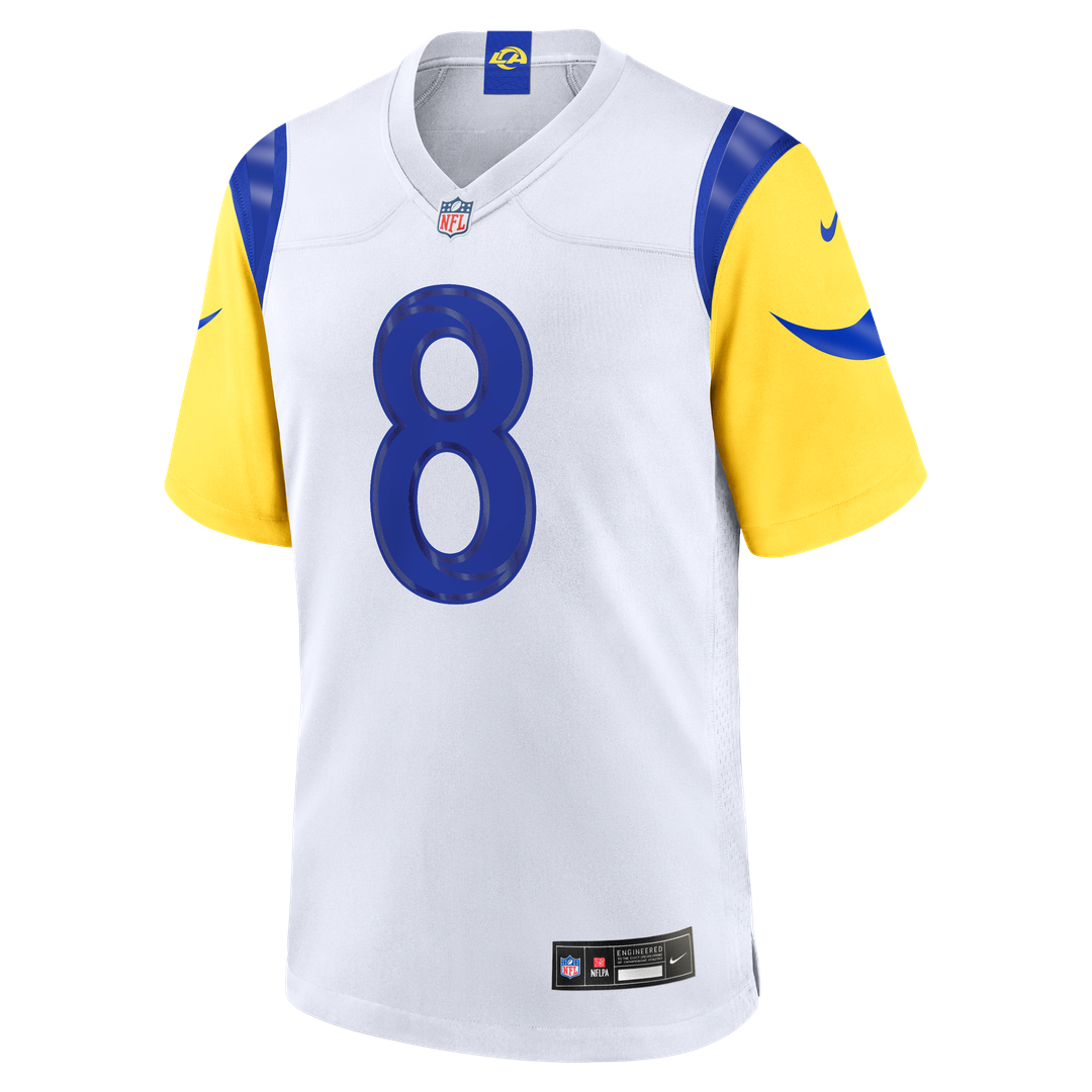 Los Angeles Rams Jared Verse Nike White White Game Player Jersey - product image 7
