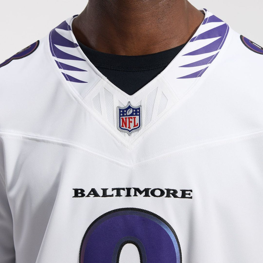 Baltimore Ravens Lamar Jackson Nike White Vapor F.U.S.E. Stitched Limited Jersey - product image 24