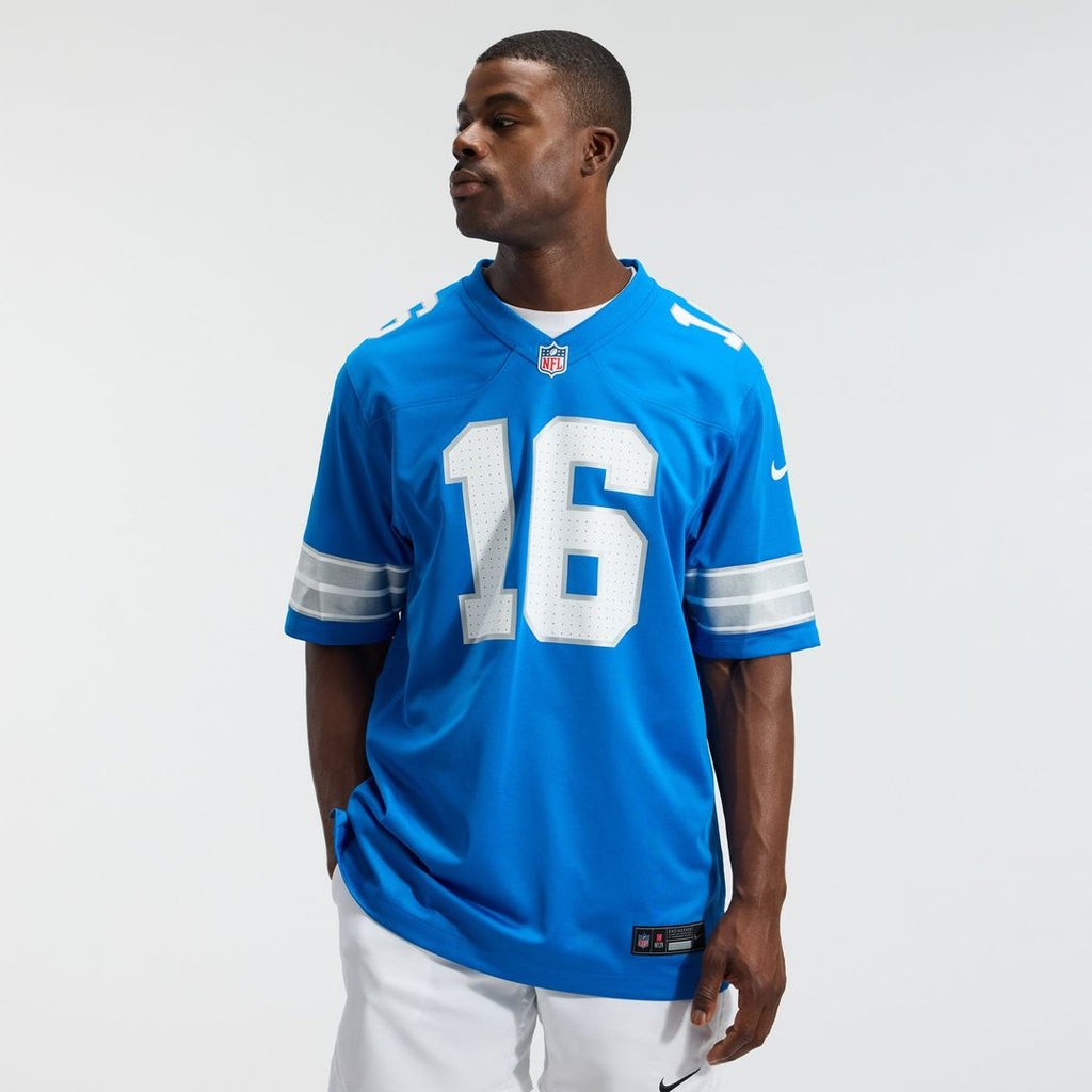 Detroit Lions Jared Goff Nike Blue Game Jersey - product image 3