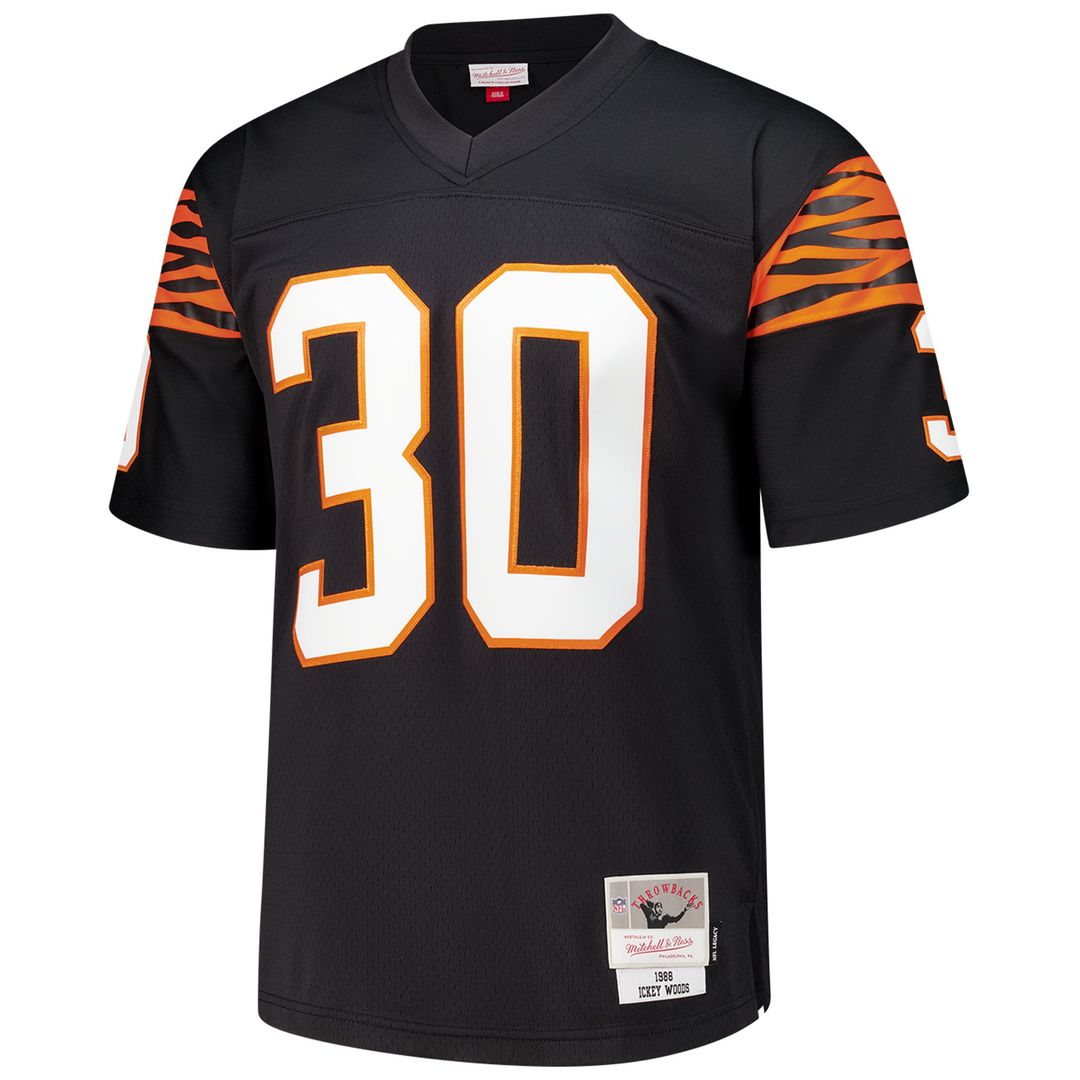 Cincinnati Bengals Ickey Woods Mitchell & Ness Black 1988 Legacy Replica Jersey - product image 2