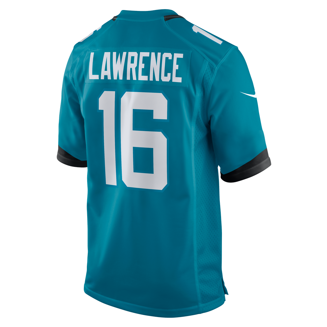 Jacksonville Jaguars Trevor Lawrence Nike Teal Game Jersey - product image 3