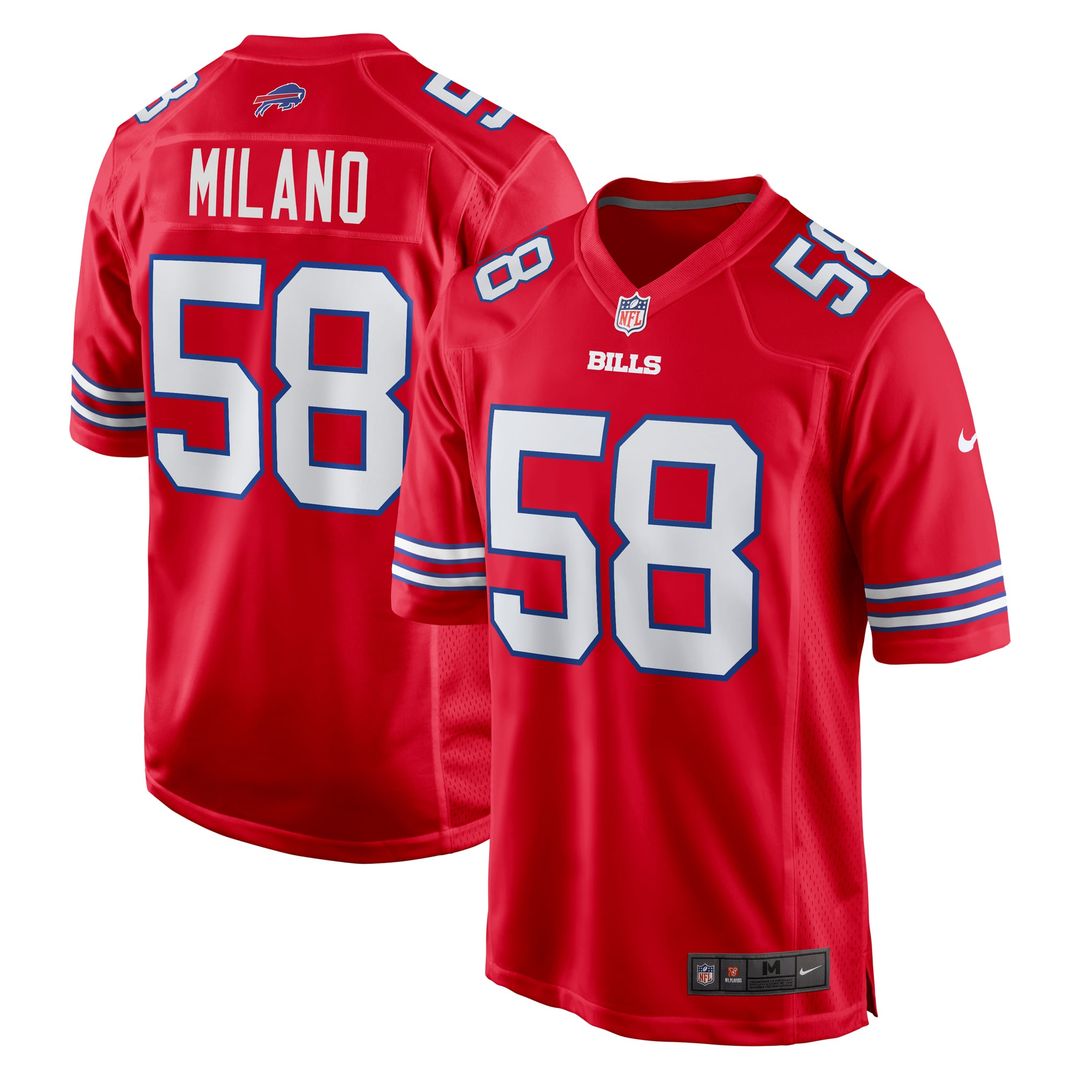 Buffalo Bills Matt Milano Nike Royal Game Player Jersey - product image 17