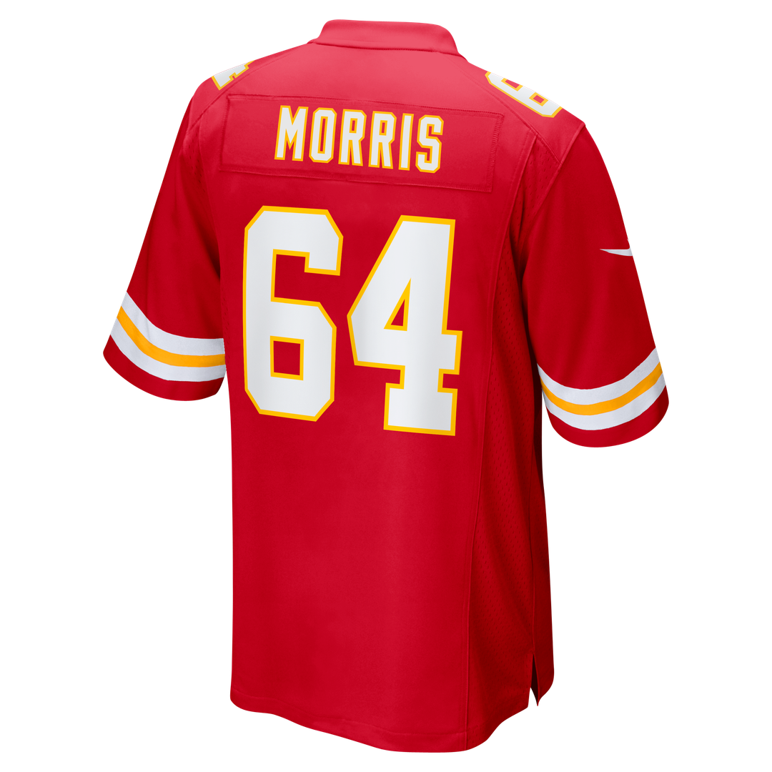 Kansas City Chiefs Wanya Morris Nike Red Game Jersey - product image 3