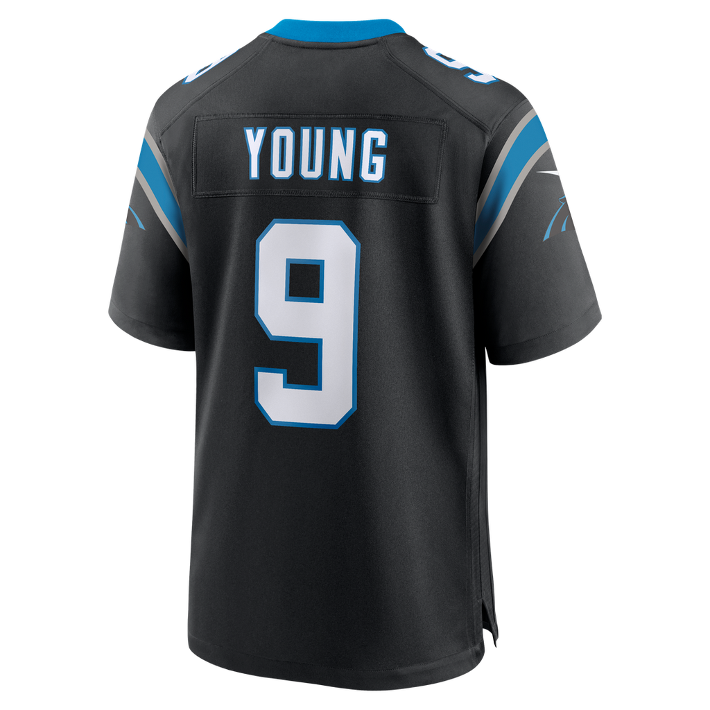 Carolina Panthers Bryce Young Nike Black Team Game Jersey - product image 8