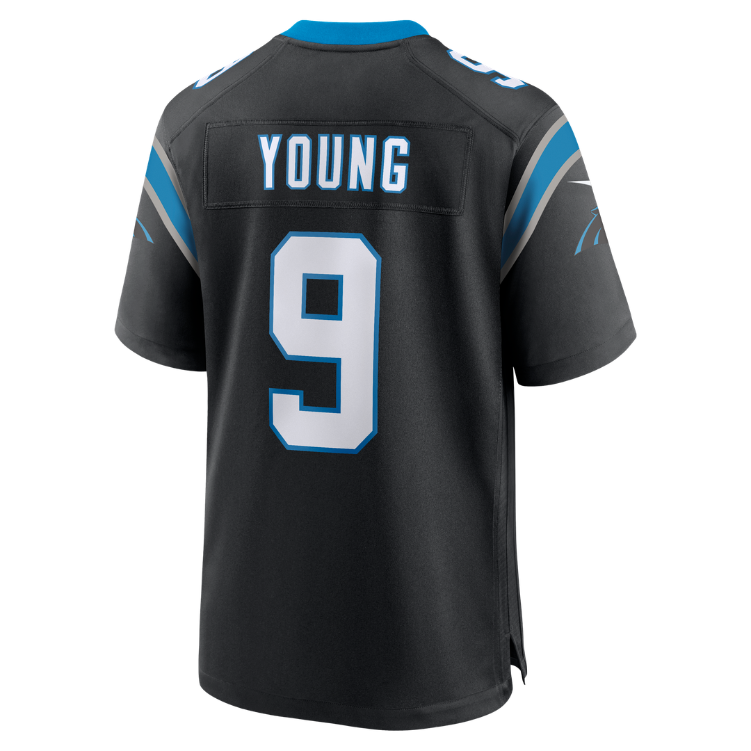 Carolina Panthers Bryce Young Nike Black Team Game Jersey - product image 8