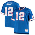 Buffalo Bills Jim Kelly Mitchell & Ness Royal Big & Tall 1990 Retired Player Replica Jersey - product image 1