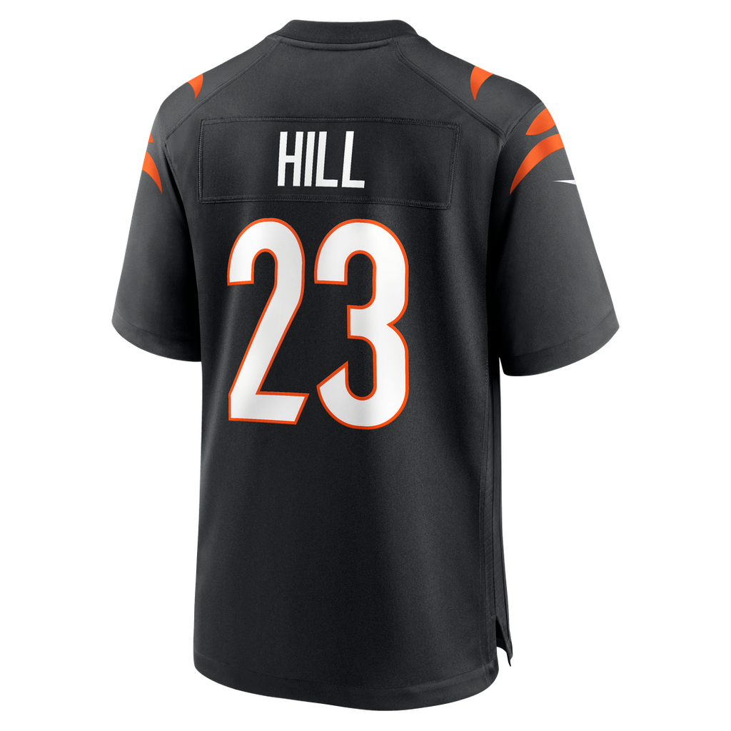 Cincinnati Bengals Daxton Hill Nike Black Player Game Jersey - product image 3