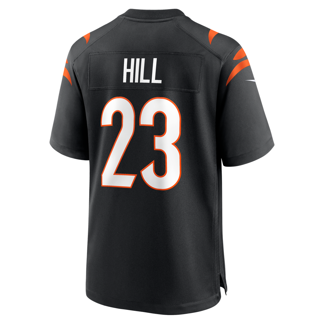 Cincinnati Bengals Daxton Hill Nike Black Player Game Jersey - product image 3