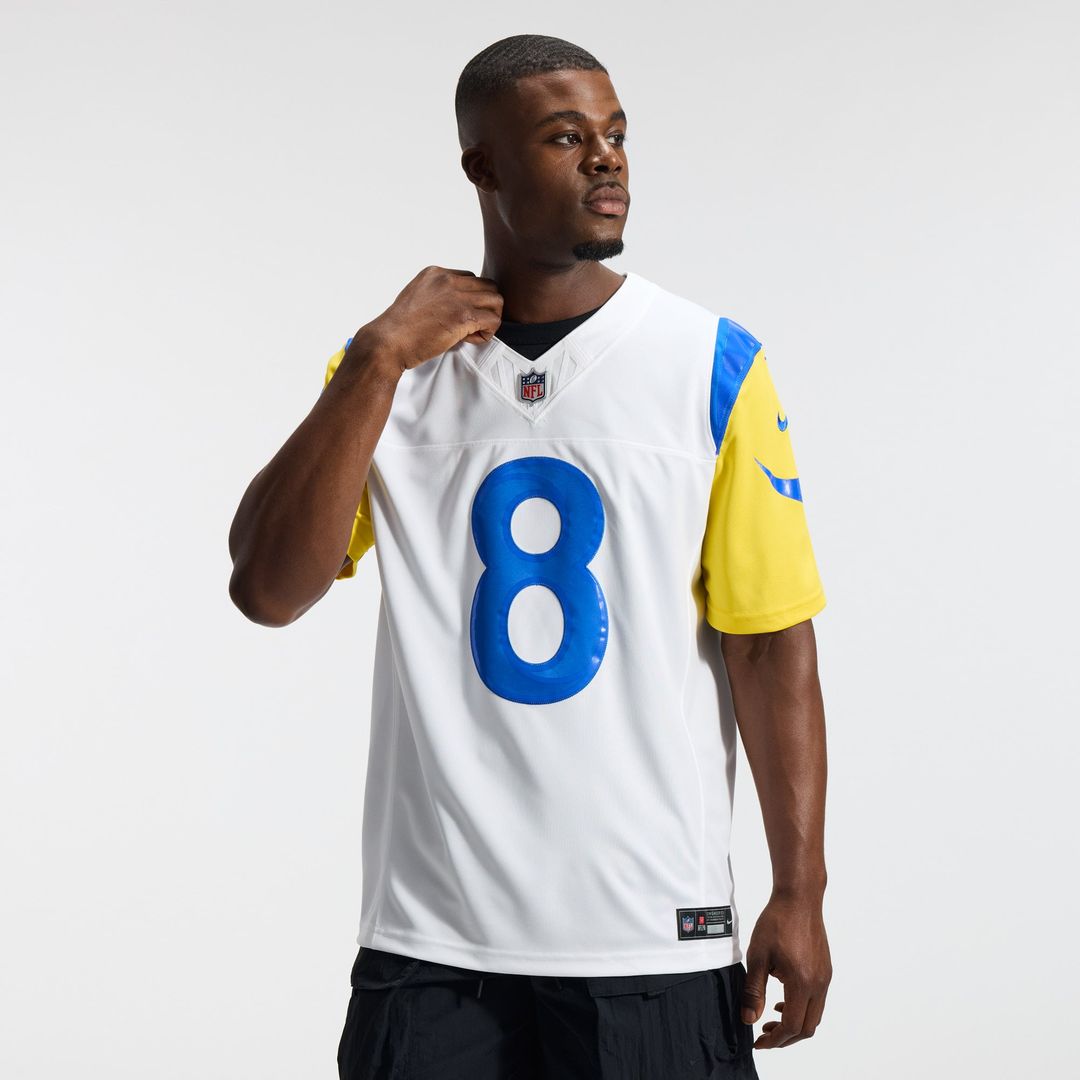 Los Angeles Rams Jared Verse Nike White Vapor F.U.S.E. Stitched Limited Jersey - product image 23