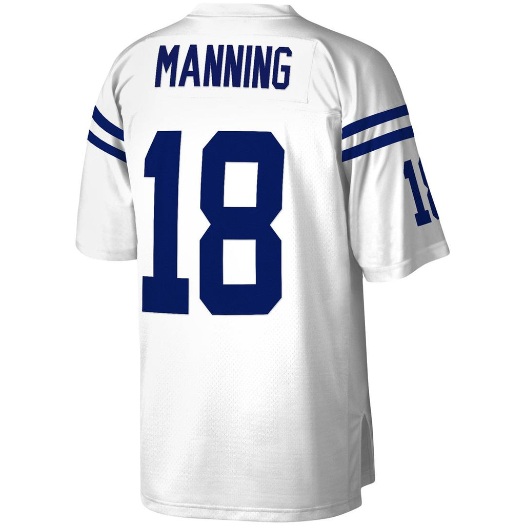 Indianapolis Colts Peyton Manning Mitchell & Ness White Legacy Replica Jersey - product image 3