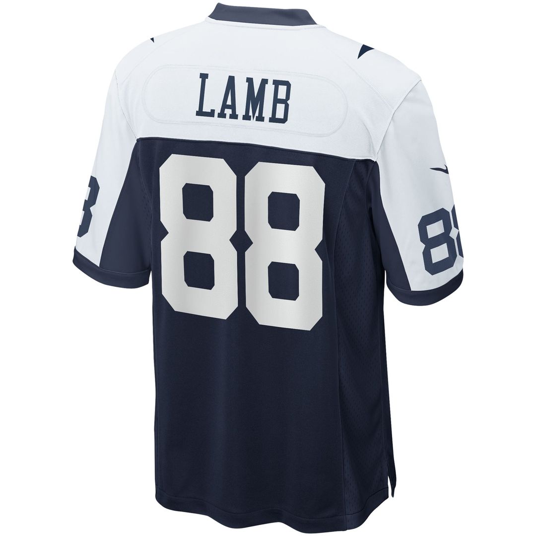 Dallas Cowboys CeeDee Lamb Nike Navy Alternate Game Team Jersey - product image 3