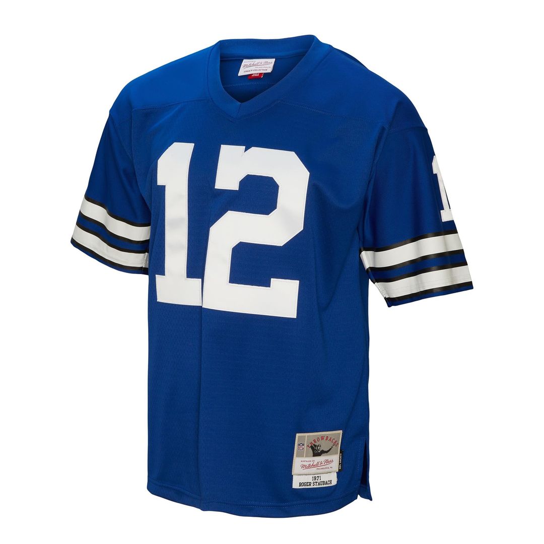 Dallas Cowboys Roger Staubach Mitchell & Ness Royal Legacy Replica Jersey - product image 2