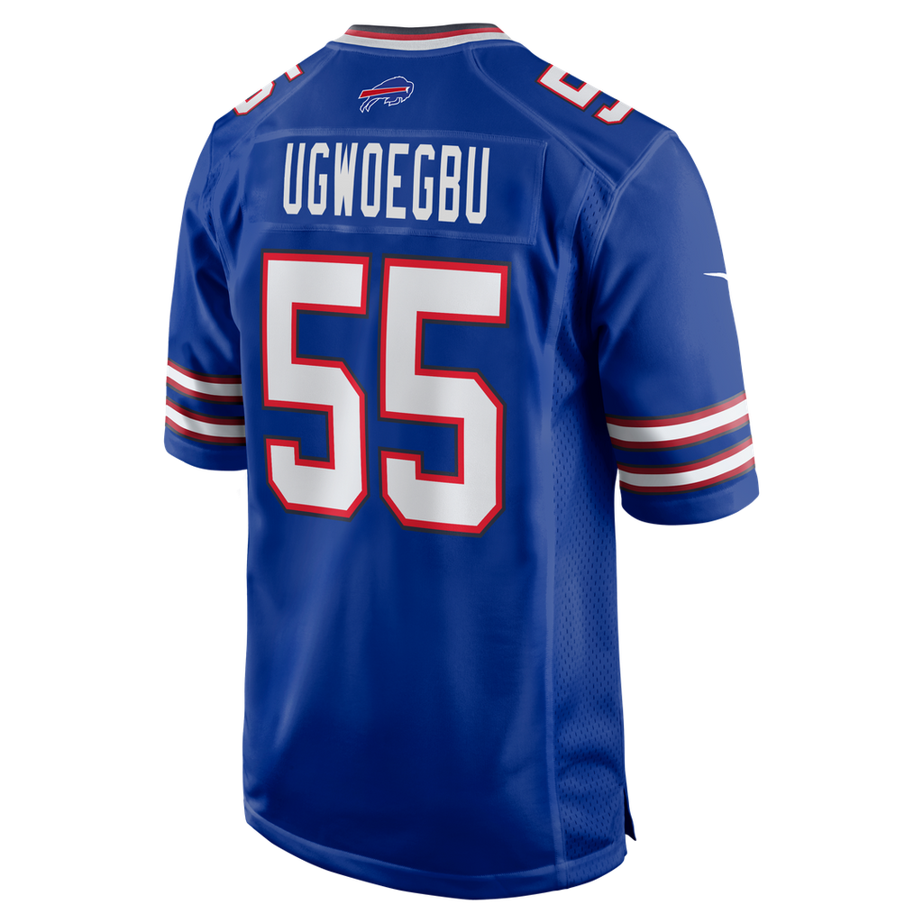 Buffalo Bills David Ugwoegbu Nike Royal Game Jersey - product image 3