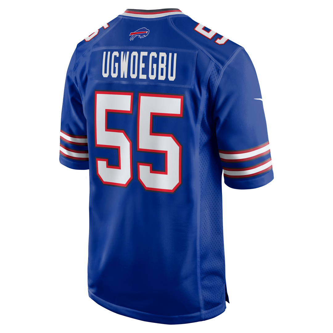 Buffalo Bills David Ugwoegbu Nike Royal Game Jersey - product image 3