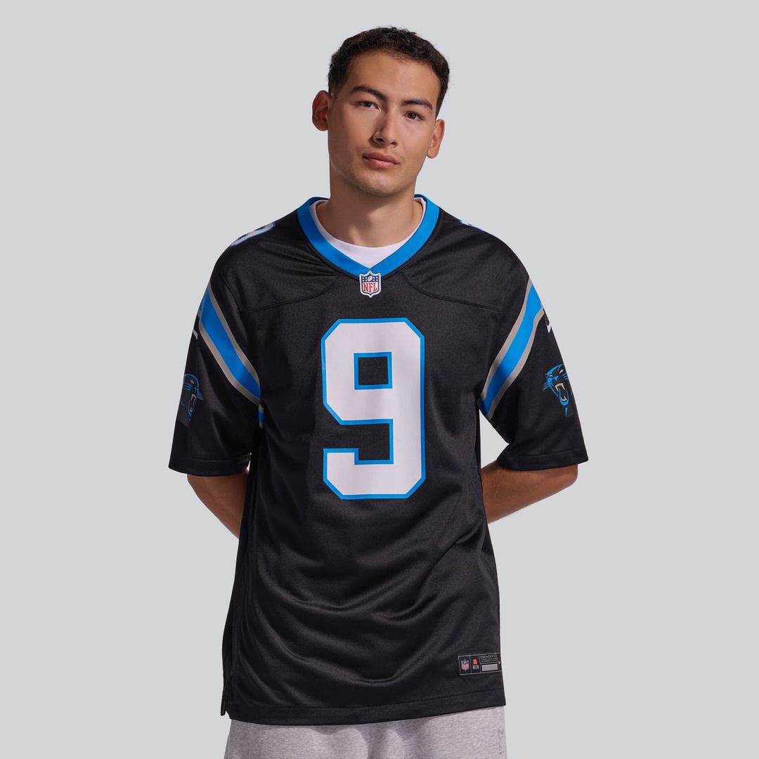Carolina Panthers Bryce Young Nike Black Team Game Jersey - product image 3
