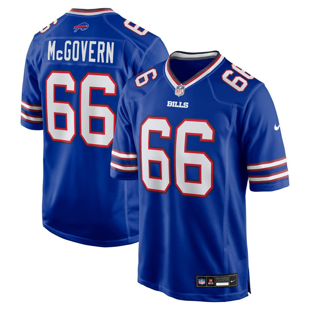 Buffalo Bills Connor McGovern Nike Royal Game Player Jersey - product image 1
