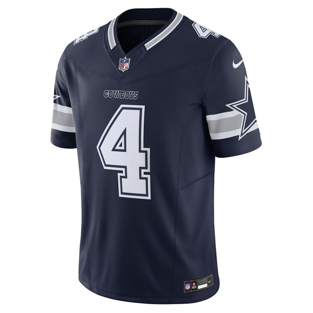 Dallas Cowboys Dak Prescott Nike Navy Vapor F.U.S.E. Limited Jersey - product image 2