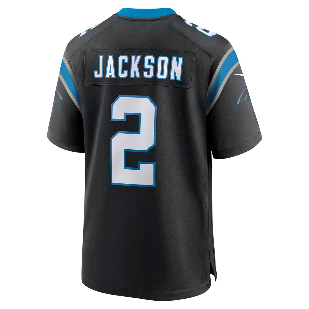 Carolina Panthers Mike Jackson Nike Black Game Jersey - product image 3