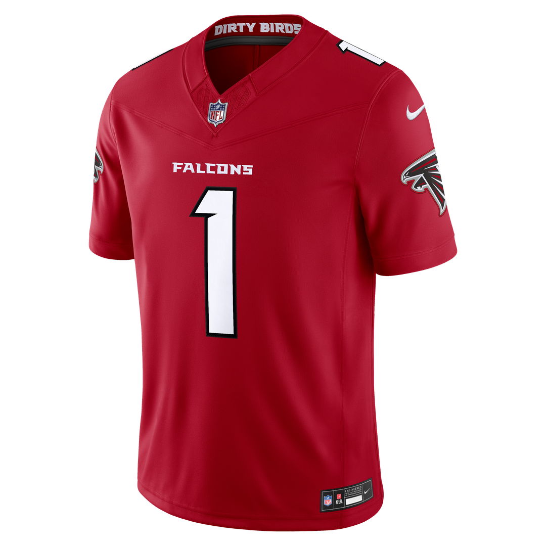 Atlanta Falcons Dirty Birds Nike Red Team Vapor F.U.S.E. Stitched Limited Jersey - product image 2